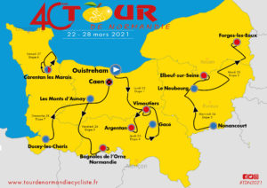 tour de normandie 2021 le parcours